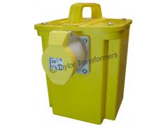 PT4000/1x32 - 4KVA Portable Tool Transformer 230-110v CTE WITH 1x32A 110v SOCKET OUTLET